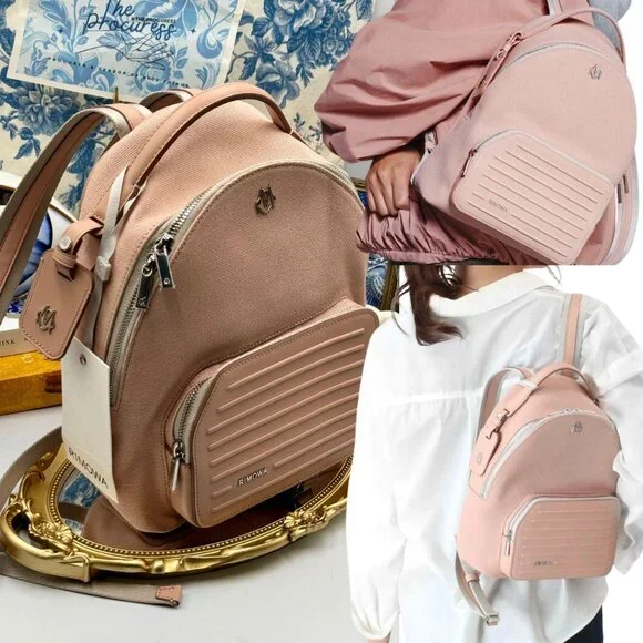 【新品未使用】リモワ Never Still バックパック　ROSE PINK RIMOWA Never Still Small Backpack Desert Rose Leather Made in